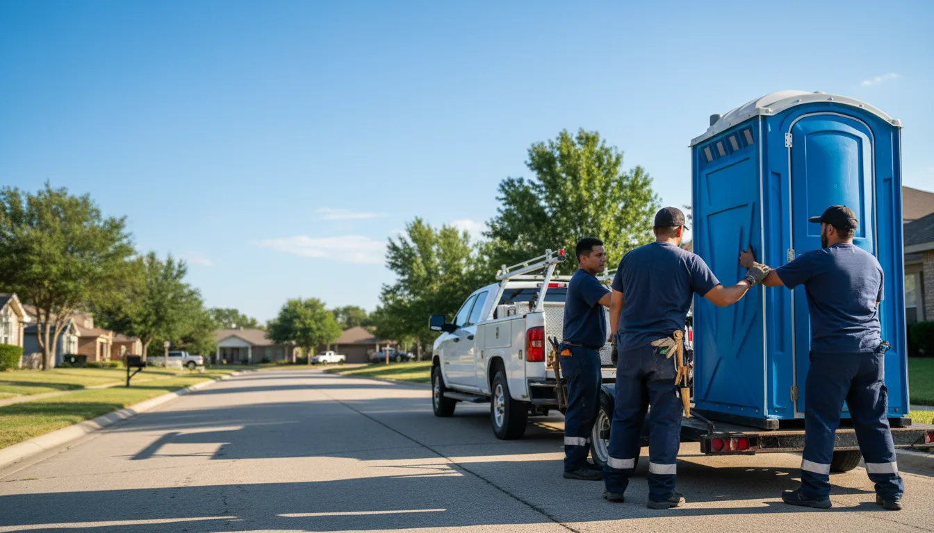 Portable Toilet Rental in Village Mills, TX near me